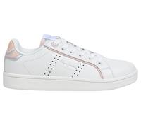 Pepe Jeans Player Young G, Sneak Niñas, Blanco Roto, 35 EU