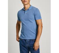 Pepe Jeans New Oliver GD Camisa Polo, Blue (Sea Blue), S para Hombre