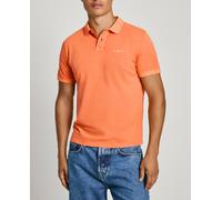 Pepe Jeans Polo de hombre manga corta con bordado en el pecho. Rojo 2