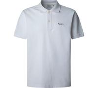 Pepe Jeans Polo Essential con Logotipo en Contraste para Hombre, Blanco (Blanco), S