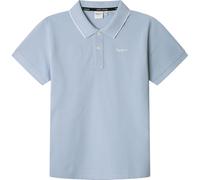 Pepe Jeans Polo Henry para niño, Azul (Azzurro Blue), 14, Azul (Azul Azzurro), 14 años