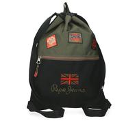 Pepe Jeans Ponder mochila Saco Negro 35x46 cms Poliéster by Joumma Bags
