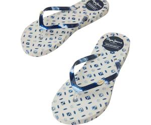 Pepe Jeans Rake Blue Beach, Sandalias de Tiras Mujer, Mousse, 39 EU