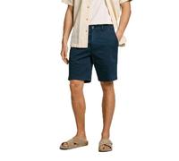 Pepe Jeans Regular Chino Short Pantalones Cortos, Azul (Azul dulwich), 33W para Hombre