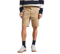 Pepe Jeans Regular Chino Short para Hombre, Marrón (Khaki Beige), 32W