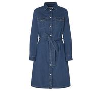 Pepe Jeans Regular Denim Dress Pl953581, Vestido Mujer, Blue (Denim-HT8),
