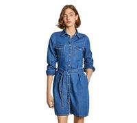Pepe Jeans Vestido de mujer estilo camisero con cinturón. Denim 1