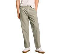 Pepe Jeans Relaxed Comfort Pant Pantalones, Green (Palm Green), 30W para Hombre