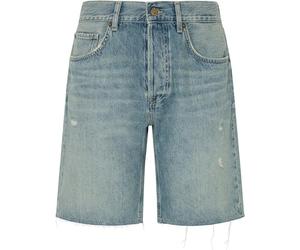Pepe Jeans Relaxed Short Destroy PM801107 Pantalones Cortos de Jean, Blue (Denim), 38W para Hombre