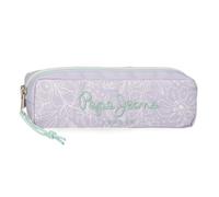 Pepe Jeans Renata Estuche Morado 22x7x3 cms Poliéster by Joumma Bags