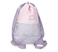 Pepe Jeans Renata mochila Saco, Morado, 35x46 cms