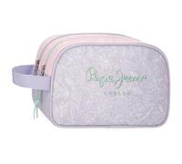 Pepe Jeans Renata Nececer Adaptable Morado 26x16x10 cms Poliéster by Joumma Bags