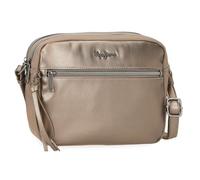 Pepe Jeans Ruby Bandolera Beige 25x16x6,5 cms Poliéster y PU by Joumma Bags