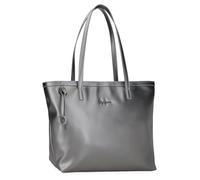 Pepe Jeans Ruby Bolso Tote Portatil 15,6 Pulgadas Gris 40X29X14 cms Poliéster y PU by Joumma Bags