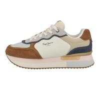 PEPE JEANS RUSPER Class, Zapatilla Unisex Adulto, Cognac, 36 EU