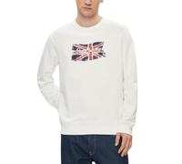 Pepe Jeans Ruwan Sudadera Hombre, Blanco (White), S