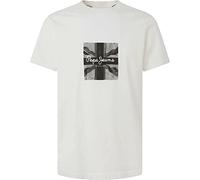 Pepe Jeans Sage T-Shirt, Blanco (Off White), XS para Hombre