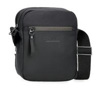 Pepe Jeans Sail up Bandolera Dos Compartimentos Negro 17x22x7,5 cms Poliéster y PU by Joumma Bags