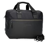 Pepe Jeans Sail up Carteron para Portátil Portátil 15,6 Pulgadas Negro 40x30x11 cms Poliéster y PU by Joumma Bags