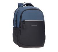 Pepe Jeans Sail up Mochila para Portátil Doble Compartimento Portátil 15,6 Pulgadas Azul 30x42x14.5 cms Poliéster y PU 18,27L by Joumma Bags