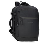 Pepe Jeans Sail up Mochila para Portátil Portátil 15,6 Pulgadas Negro 25x40x20 cms Poliéster y PU 20L by Joumma Bags