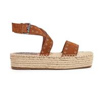 Pepe Jeans Sandalias de Piel Tracy Antique marrón