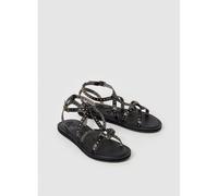 PEPE JEANS Sandalias RIO STUDS. Color Negro