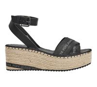 Pepe Jeans Sandalias Witney Negro -Altura Plataforma 7,3cm-