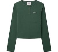 Pepe Jeans Sander Jeans Niñas, Verde (Forest Green), 8 Años