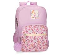 Pepe Jeans Sandra Mochila Escolar Adaptable a Carro Rosa 30x40x12 cms Poliéster 14,4L by Joumma Bags