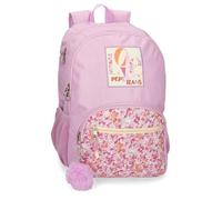 Pepe Jeans Sandra Mochila Escolar, Rosa, 32x44x22 cms