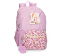 Pepe Jeans Sandra Mochila Escolar Rosa 32x44x22 cms Poliéster 21,6L by Joumma Bags