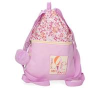 Pepe Jeans Sandra mochila Saco, Rosa, 35x46 cms