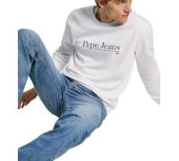 Pepe Jeans Sean Sudadera, Blanco (Blanco), S para Hombre