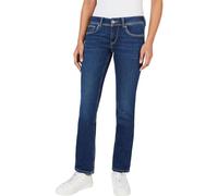Pepe Jeans Single Button Slim Low Waist, Jeans, Mujer, Azul (Denim-ct5), 30W / 30L