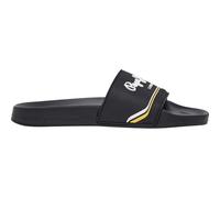Pepe Jeans Slider Origin M - Zapatos para hombre, Black, 6 UK