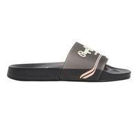 Pepe Jeans Slider Origin W, Zapatos Mujer, Black, 40 EU