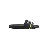 Pepe Jeans Slider Portobello M, Sandalias deslizantes Hombre, Negro, 44 EU