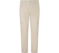 Pepe Jeans Slim Cargo Poplin Pantalones, Beige (Ivory White), 28W para Hombre