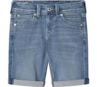 Pepe Jeans Slim Gymdigo Short Jr Pantalones Cortos, Azul (Denim-Mr9), 16 Años para Niños