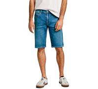 Pepe Jeans Slim Gymdigo Short Pantalones Cortos, Azul (Denim-Hv1), 32W para Hombre