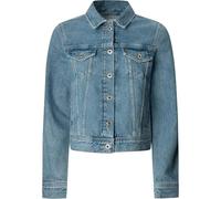 Pepe Jeans Slim Jacket Chaqueta, Azul (Denim-MS4), L para Mujer