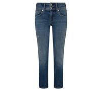 Pepe Jeans Slim Jeans LW Pantalones, Denim, 32W / 32L Unisex Adulto