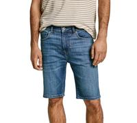 Pepe Jeans Slim Short Pantalones Cortos, Azul (Denim-Ee5), 34W para Hombre