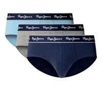 Pepe Jeans Solid BF 3p Ropa Interior, Azul (Azul Cielo), XL para Hombre