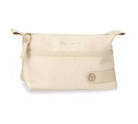 Pepe Jeans Sprig Neceser Beige 20,5x11,5x7,5 cms Piel sintética by Joumma Bags