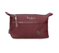 Pepe Jeans Sprig Neceser Rojo 20,5x11,5x7,5 cms Piel sintética by Joumma Bags