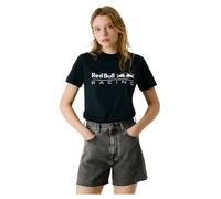 Red Bull Racing X Pepe Jeans Standard Fit tee Camiseta, Azul (Azul Dulwich), XS para Mujer