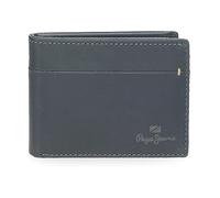 Pepe Jeans Staple Cartera Horizontal con Monedero Azul 11x8x1 cms Piel