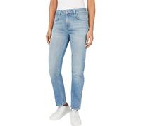 Pepe Jeans Straight High Waist, Jeans, Mujer, Azul (Denim-mi7), 32W / 30L